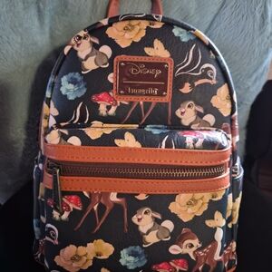 Loungefly Disney Bambi And Friends Mini Backpack.